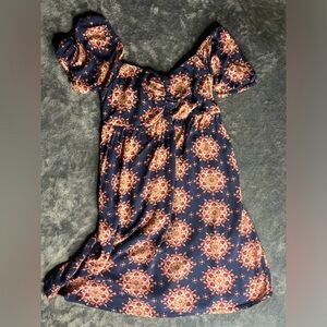 Volcom off shoulder floral dress